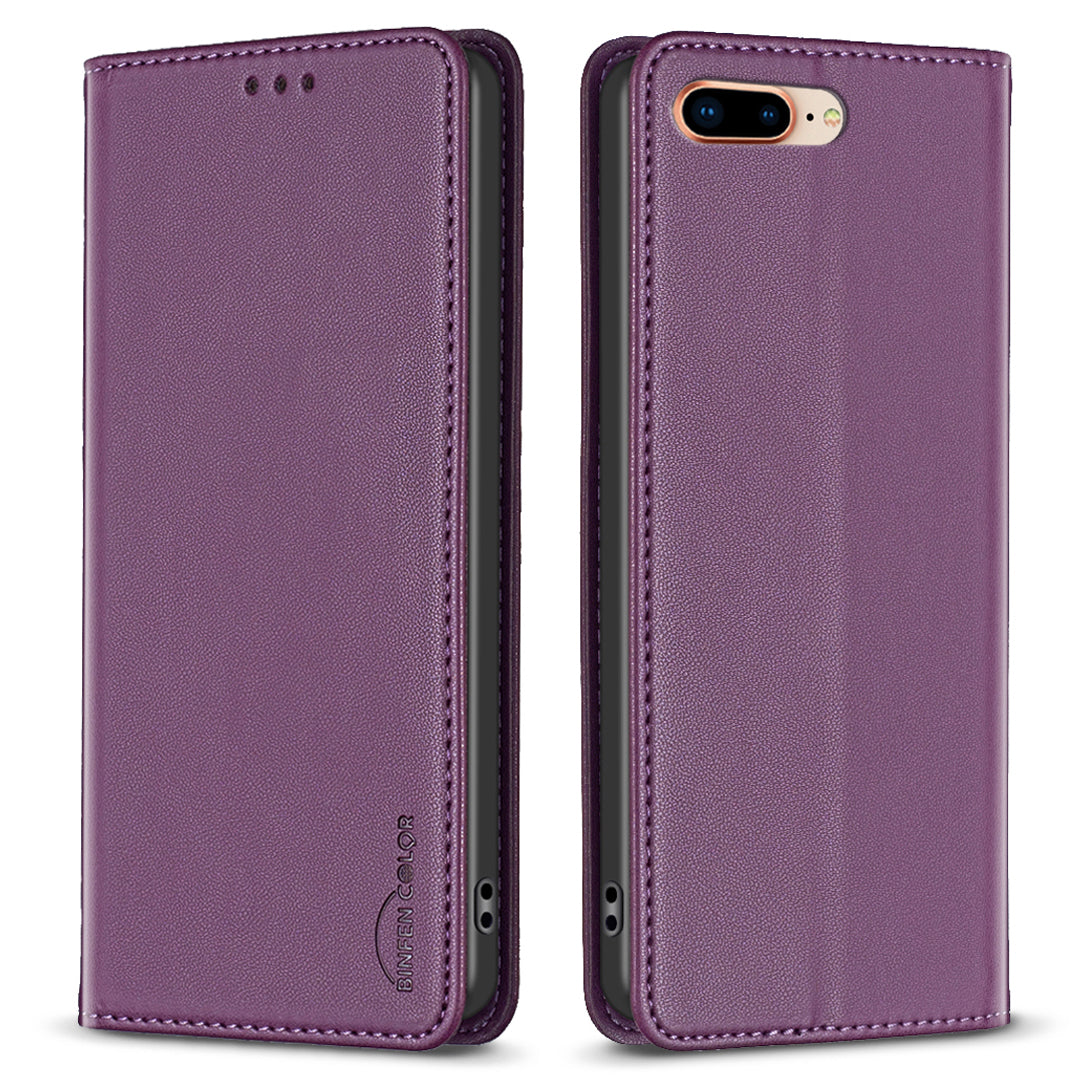 BINFEN COLOR BF18 For iPhone 8 Plus 7 Plus 6 Plus 6s Plus Leather Cover Card Slot Stand Phone Case BINFEN COLOR BF18 For iPhone 8 Plus 7 Plus 6 Plus 6s Plus Leather Cover Card Slot Stand Phone Case